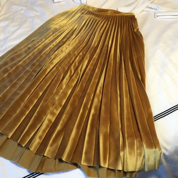 Top shop velvet midi skirt - Picture 3 of 8